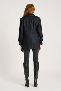 Bajau Blazer - Black - EB&IVE Jacket NZ LUMA