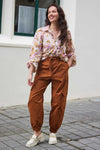 Barley Pant - Rust - CHARLO Pant 10 14 16 12 NZ LUMA