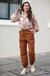 Barley Pant - Rust - CHARLO Pant NZ LUMA