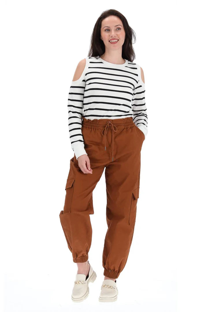 Barley Pant - Rust - CHARLO Pant NZ LUMA