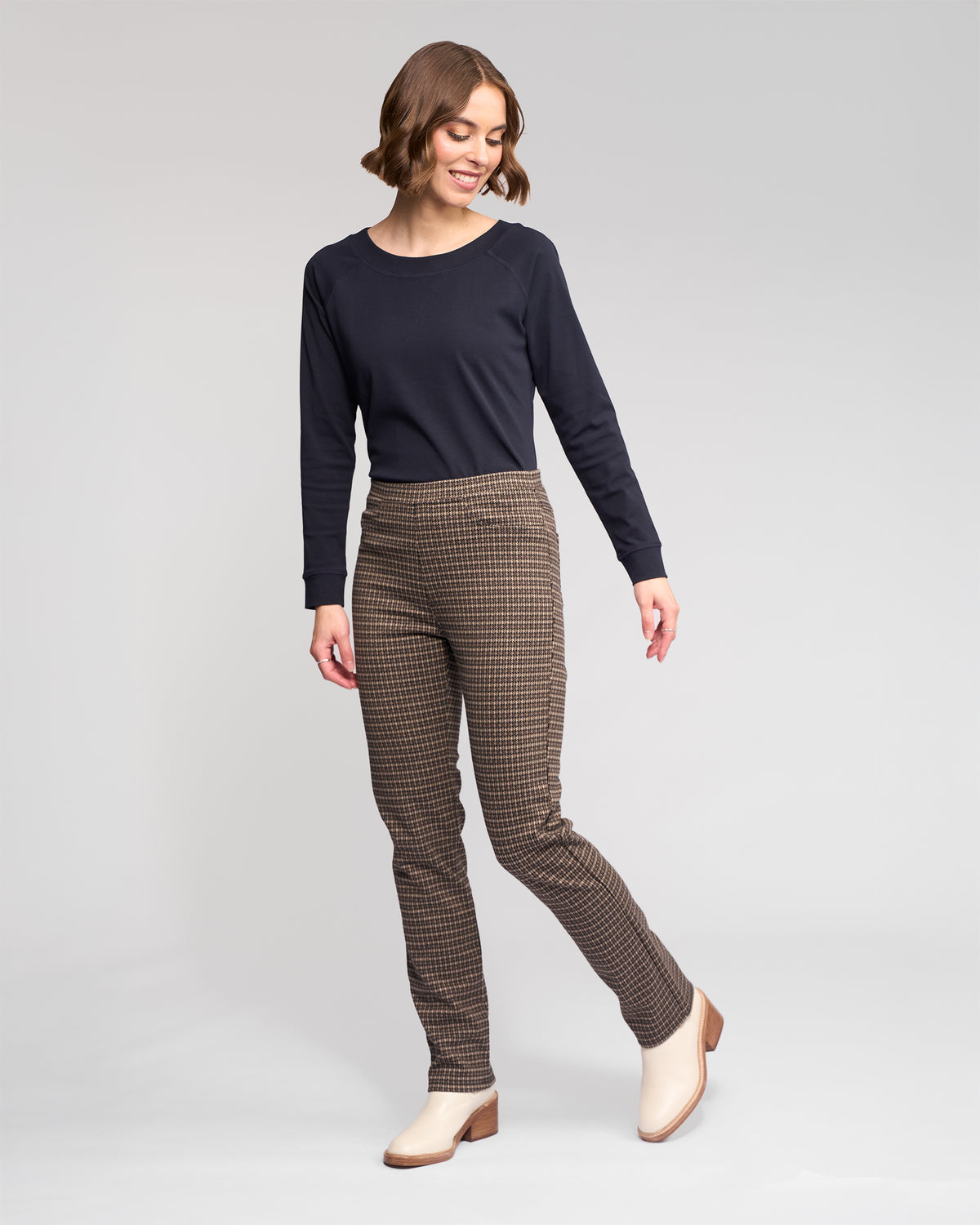 Bay Slim Leg Full Length Pull On Pant - Nova - VASSALLI Pant NZ LUMA