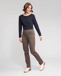 Bay Slim Leg Full Length Pull On Pant - Nova - VASSALLI Pant NZ LUMA