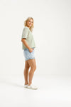 Becky Tee -Candy Apple Stripes - HOME LEE Top NZ LUMA