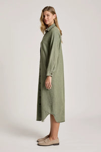 Bodhi Denim Shirt Dress - EB+IVE DRESSES NZ LUMA