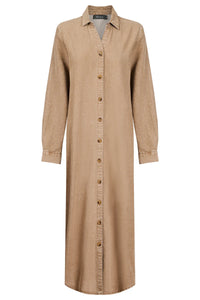 Bodhi Denim Shirt Dress - EB+IVE DRESSES NZ LUMA