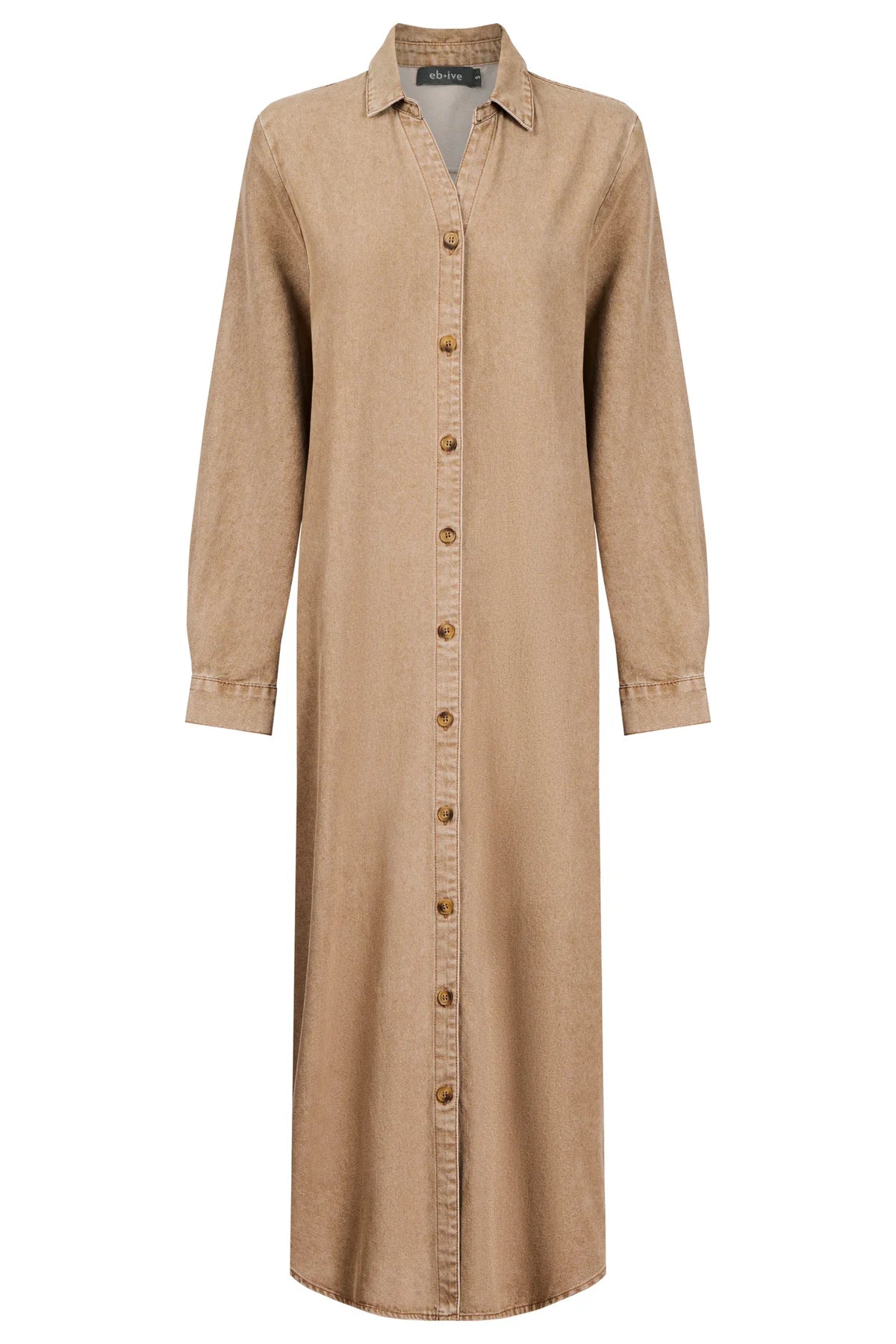 Bodhi Denim Shirt Dress - EB+IVE DRESSES NZ LUMA