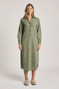 Bodhi Denim Shirt Dress - EB+IVE DRESSES NZ LUMA