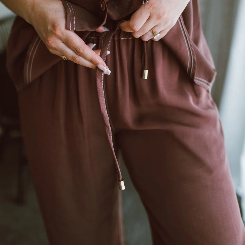 Bowie - Wide Leg Pants - MOKE Pant NZ LUMA