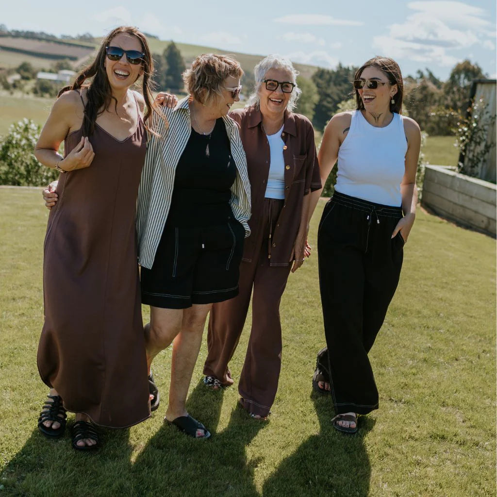 Bowie - Wide Leg Pants - MOKE Pant NZ LUMA