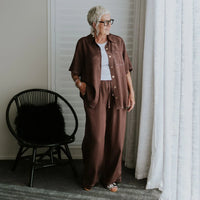 Bowie - Wide Leg Pants - MOKE Pant NZ LUMA