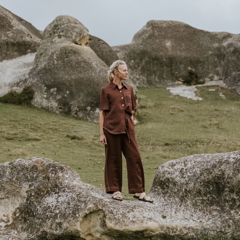 Bowie - Wide Leg Pants - MOKE Pant NZ LUMA