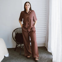 Bowie - Wide Leg Pants - MOKE Pant NZ LUMA