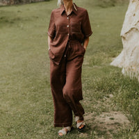 Bowie - Wide Leg Pants - MOKE Pant NZ LUMA