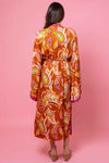 Livi Kimono - Rust Paisley- CHARLO Top NZ LUMA