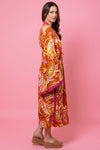 Livi Kimono - Rust Paisley- CHARLO Top NZ LUMA