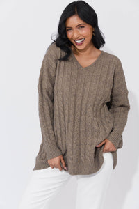 Cadiz Jumper One Size - Marle - HAVEN Top NZ LUMA