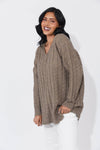 Cadiz Jumper One Size - Marle - HAVEN Top NZ LUMA