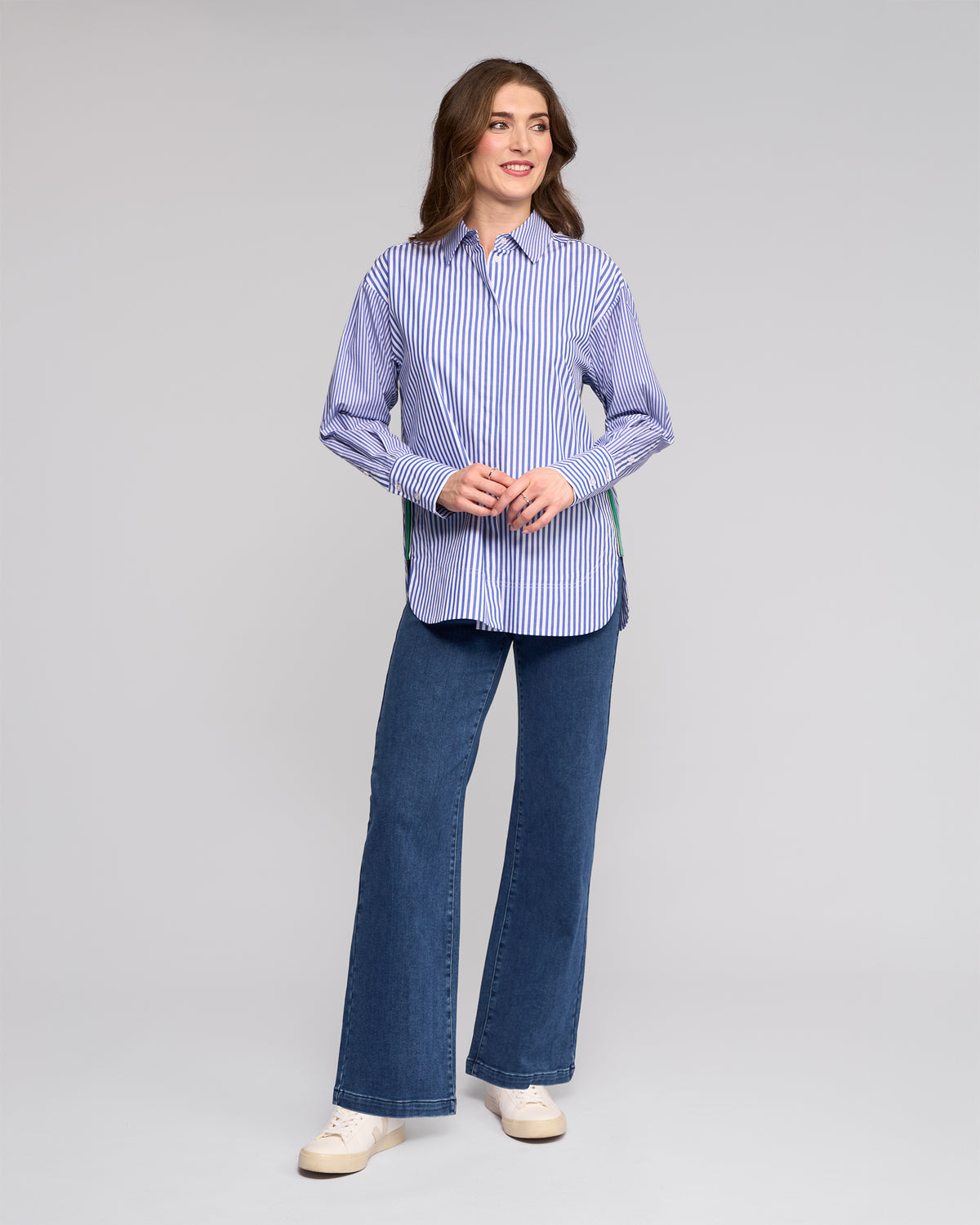 Chart Shirt - Blue Stripe - VASSALLI
