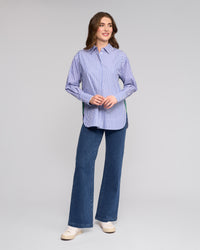 Chart Shirt - Blue Stripe - VASSALLI