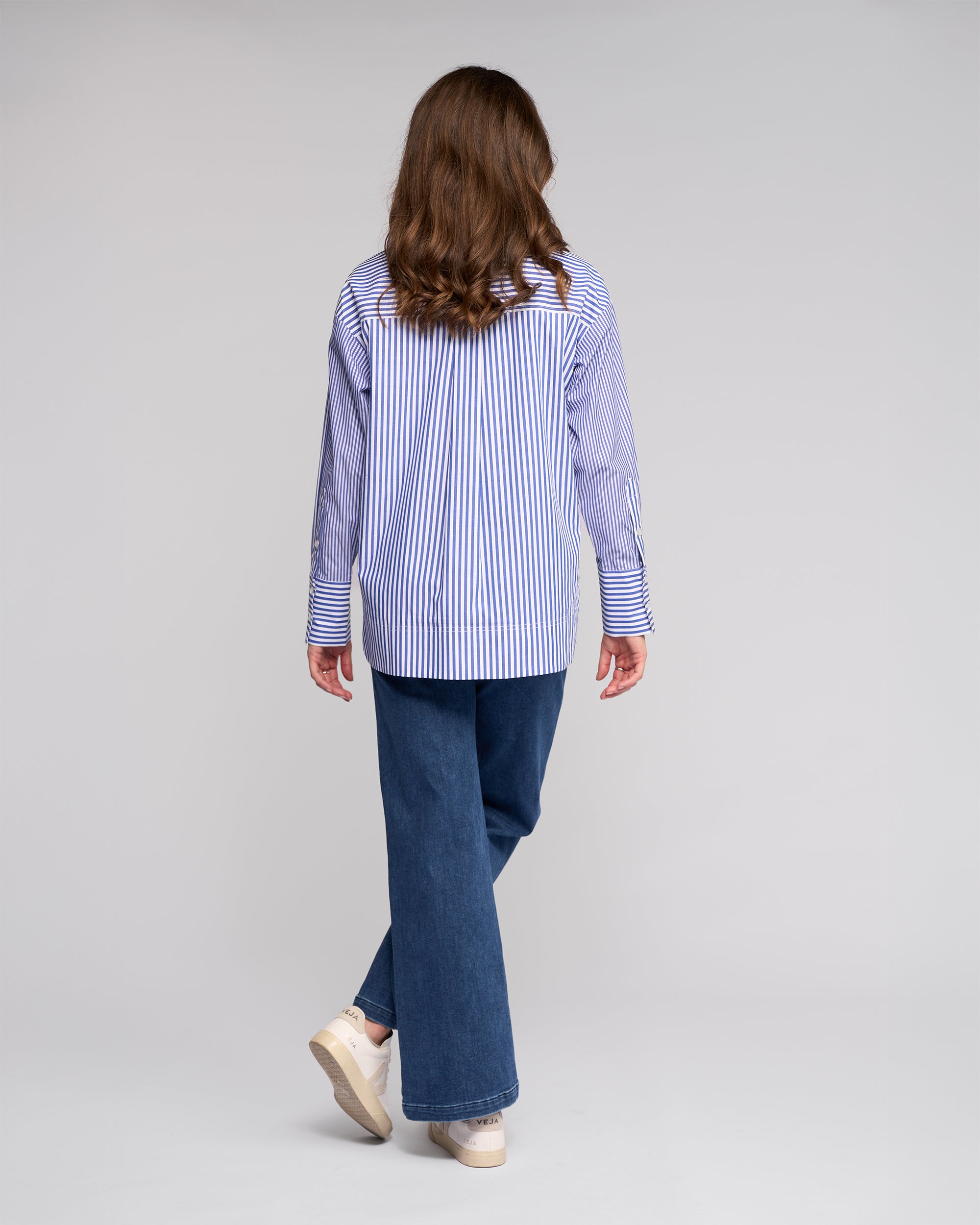 Chart Shirt - Blue Stripe - VASSALLI