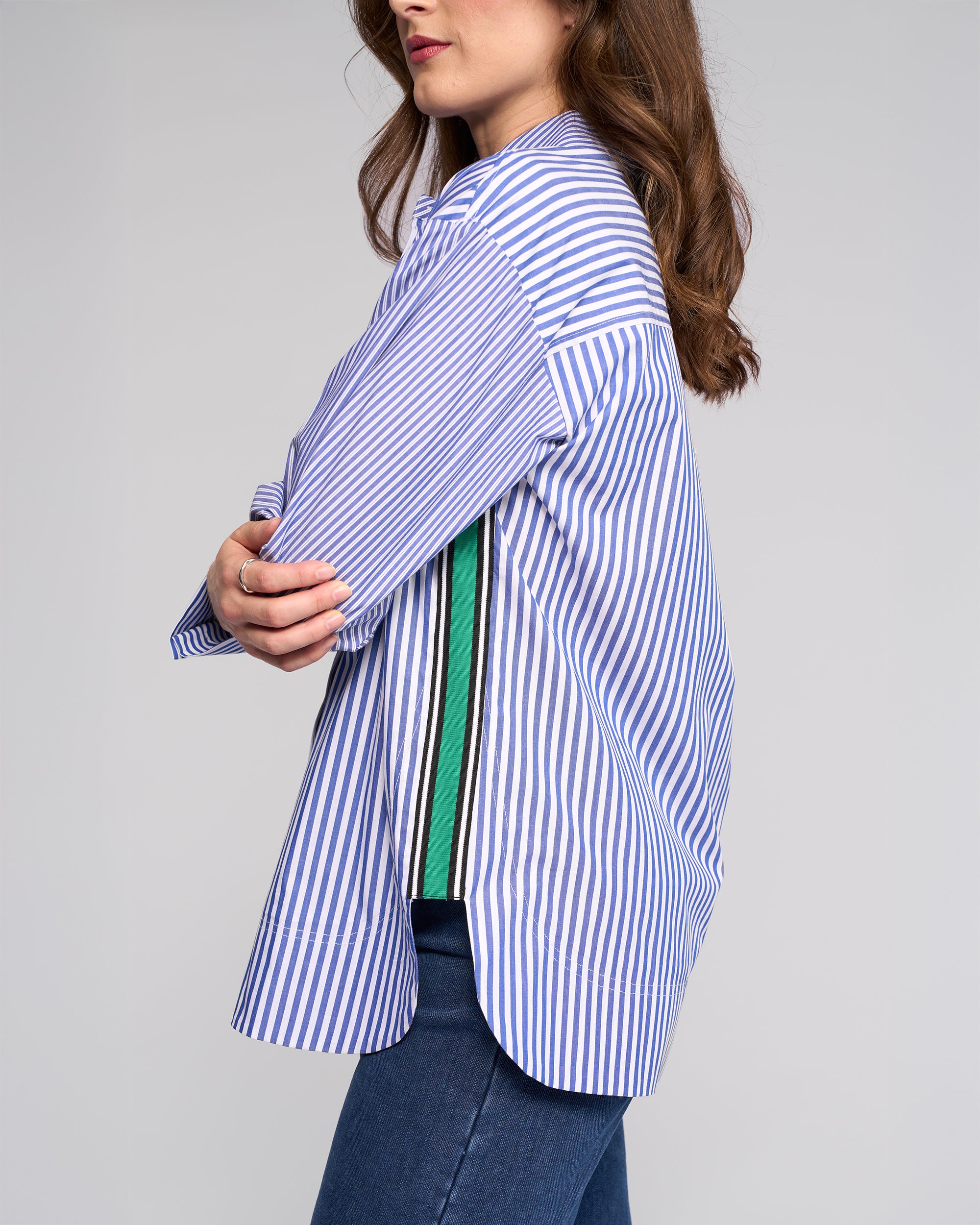 Chart Shirt - Blue Stripe - VASSALLI