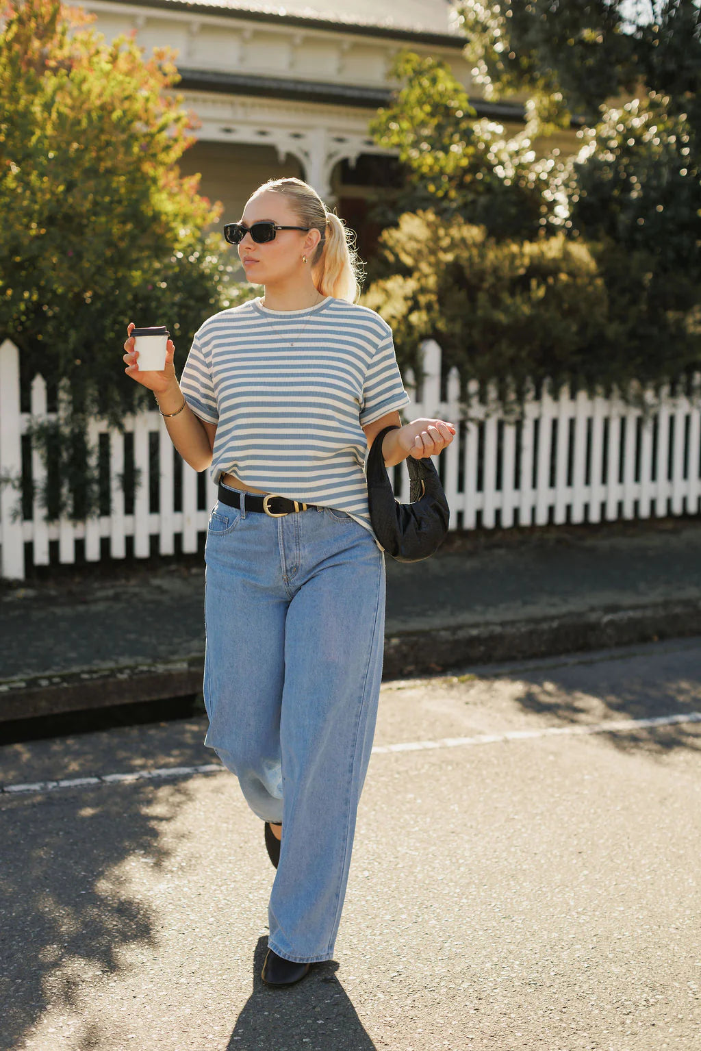 Chris Tee - Sky Stripes - HOME LEE Top NZ LUMA