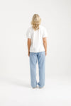 Chris Tee-White w Berry Blossom Bow -HOME LEE Top NZ LUMA
