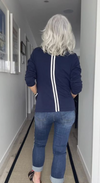 Claudia Sweat Jacket - Navy - LEMON TREE Jacket NZ LUMA