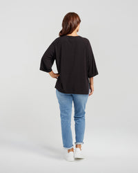 Claudia T-Shirt - ZAFINA Top NZ LUMA