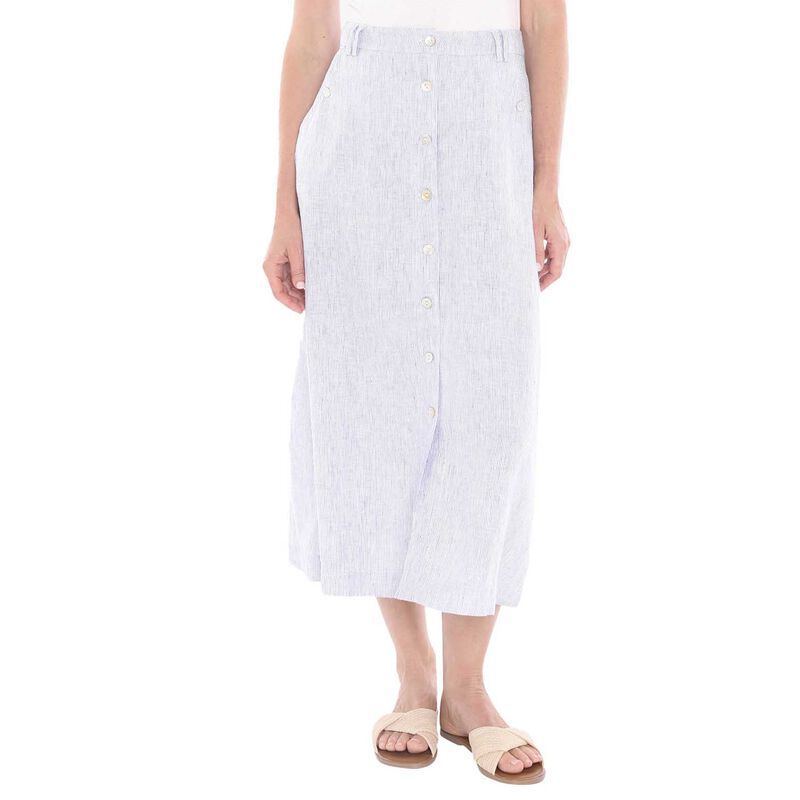 Core Stripe Button Skirt - JUMP Skirt NZ LUMA