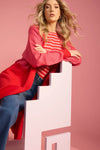 Cyprus Cardigan - Chilli/Pink - HAVEN
