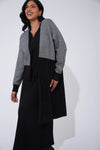 Cyprus Cardigan - White/Kohl - HAVEN