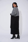 Cyprus Cardigan - White/Kohl - HAVEN