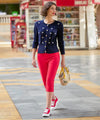 Daisy Embroidered Cable Knit Cardigan - JOE BROWNS