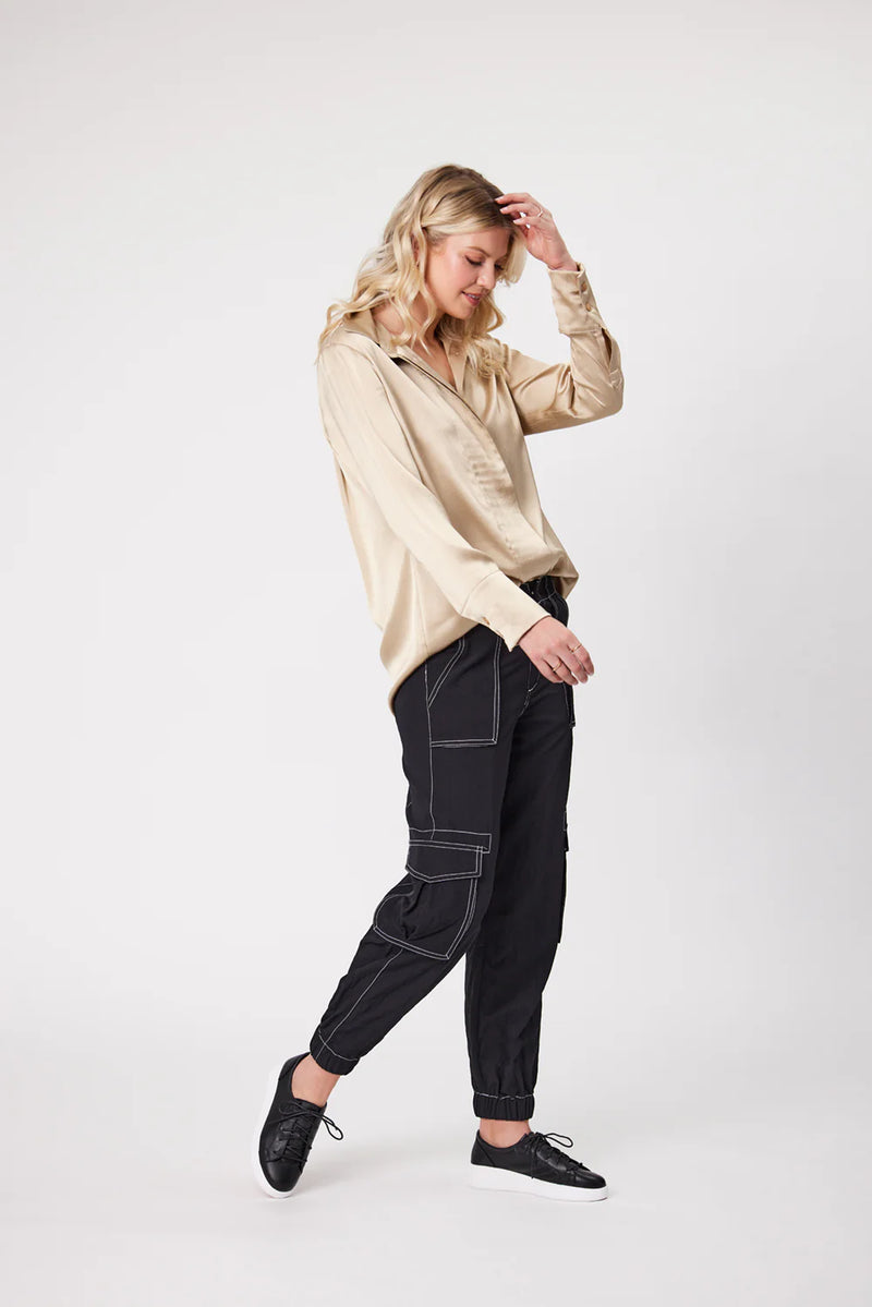 Dee Pant Black - LEMON TREE Pant NZ LUMA