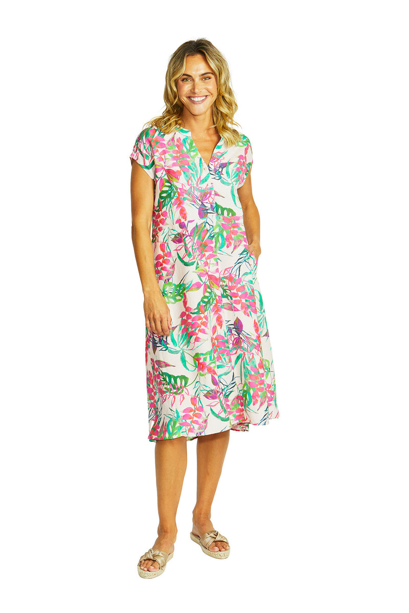 Delphine Dress - PING PONG Dress 10 18 14 16 8 12 NZ LUMA