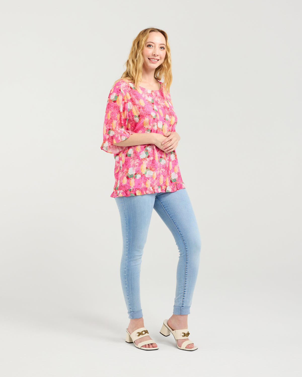 Dorothy Top - Petal Confetti - SEDUCE Top NZ LUMA