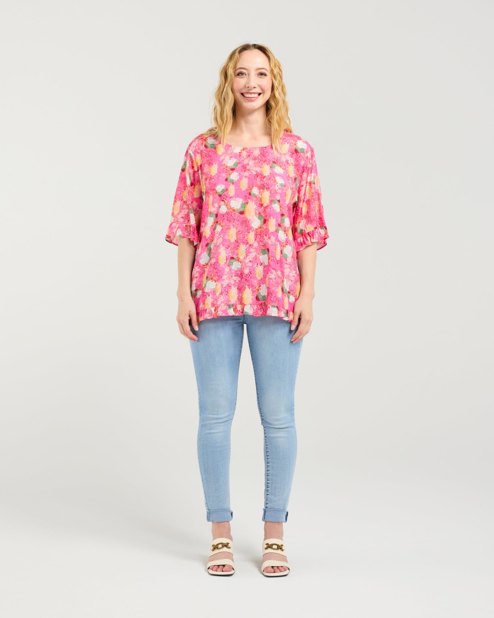 Dorothy Top - Petal Confetti - SEDUCE Top NZ LUMA