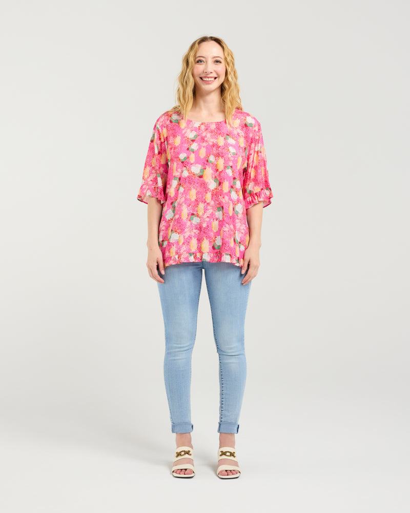 Dorothy Top - Petal Confetti - SEDUCE Top NZ LUMA