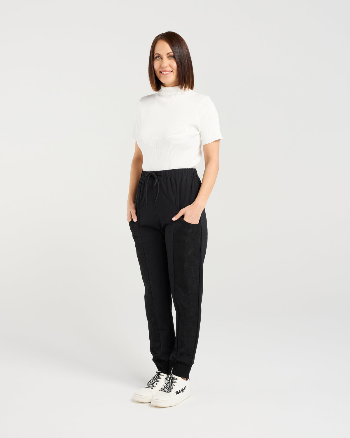 Drop Pocket Pant - Black - SEDUCE Pant NZ LUMA