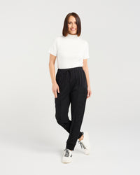 Drop Pocket Pant - Black - SEDUCE Pant NZ LUMA