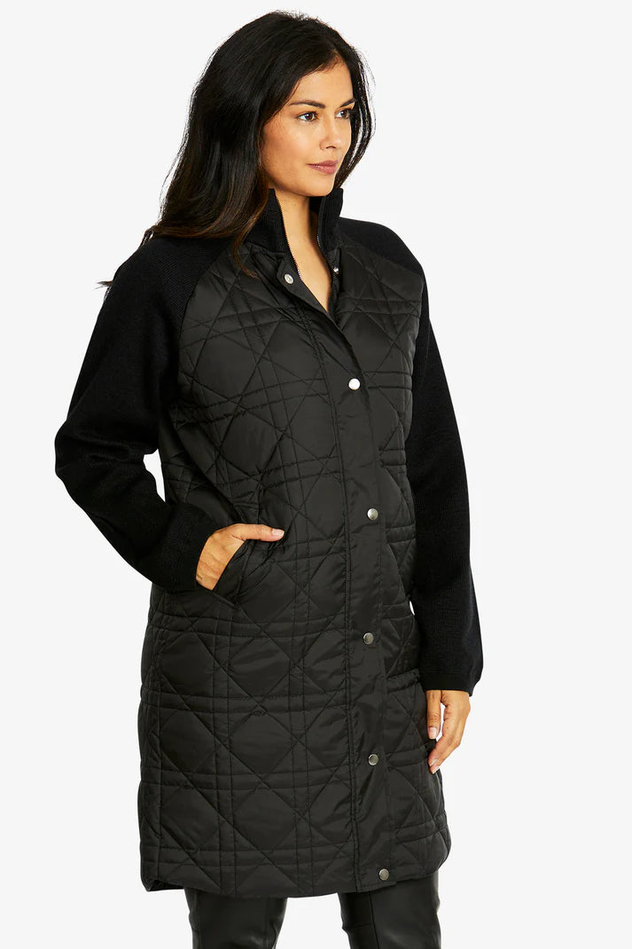 Dylan Spliced Jacket - Black - PING PONG Jacket NZ LUMA