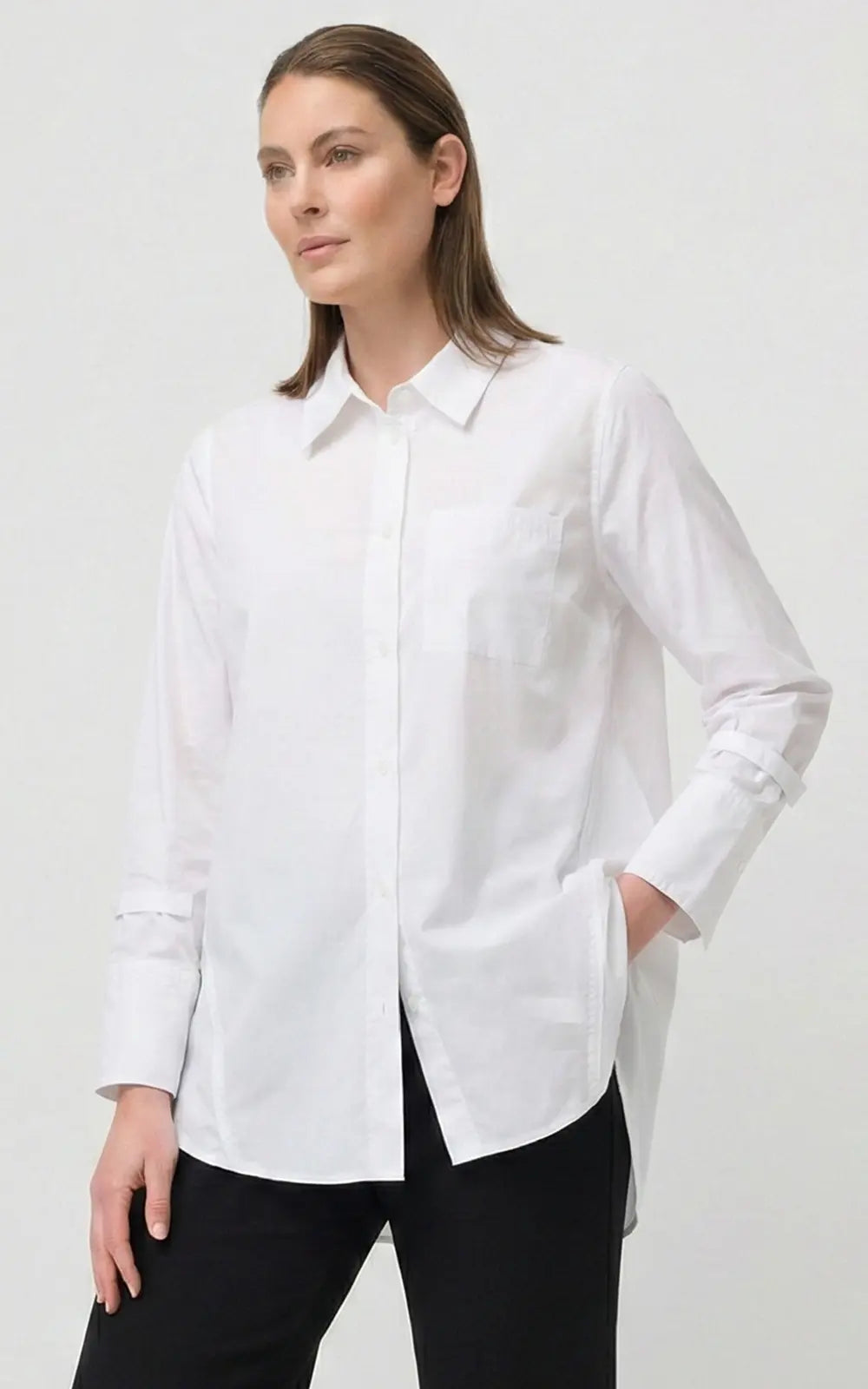 Essential Cotton Poplin Shirt - MARCO POLO