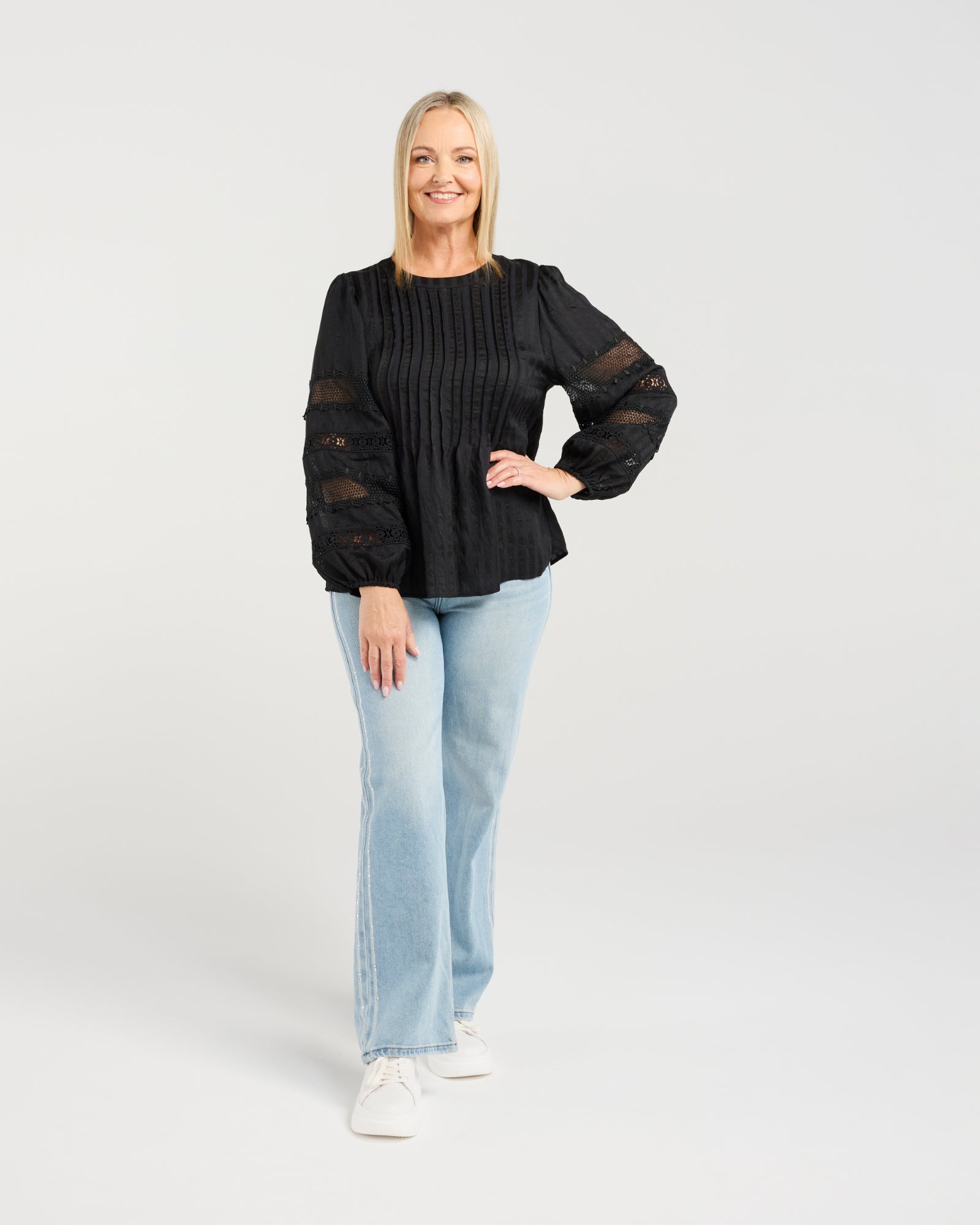 Fatima Top - Black - SEDUCE Top NZ LUMA