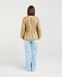 Fatima Top - Khaki - SEDUCE Top NZ LUMA