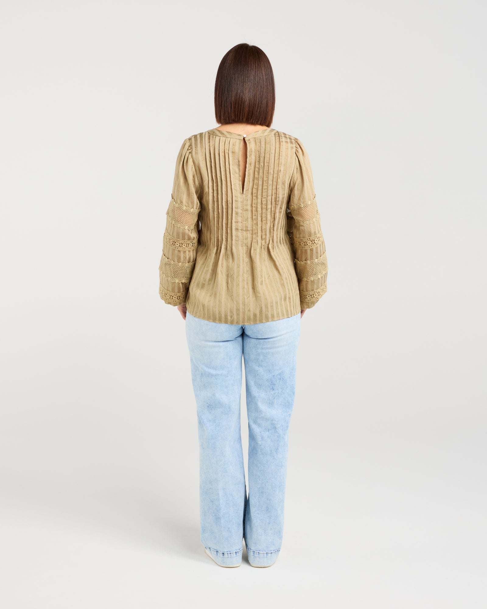 Fatima Top - Khaki - SEDUCE Top NZ LUMA