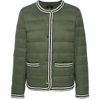 Fern - Women's Puffer Down Jacket -Olive Green - MOKE Jacket NZ LUMA