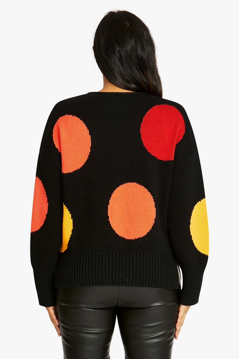 Fiesta Knit -Black - PING PONG