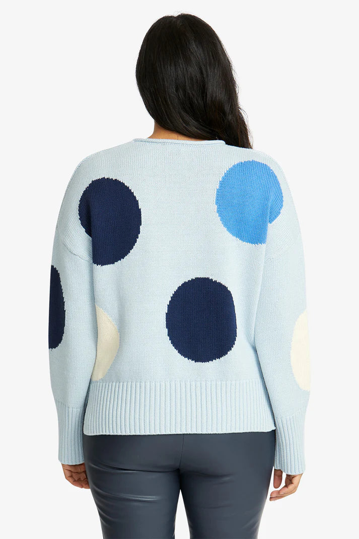 Fiesta Knit -Powder - PING PONG KNITWEAR NZ LUMA