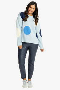Fiesta Knit -Powder - PING PONG KNITWEAR NZ LUMA